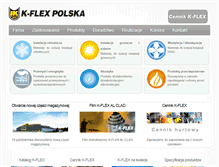 Tablet Screenshot of k-flex.pl